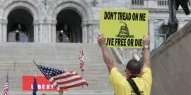 Albany,,Ny,-,June,16:,A,Protester,Against,Wasteful,Government