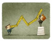 Economic growth concept