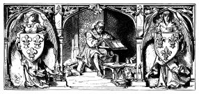 Lettered Man Writing – 15th-16th century