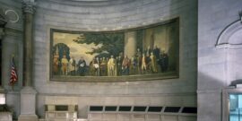 Barry_Faulkner’s_1936__Constitution__mural_in_the_rotunda_of_the_National_Archives,_Washington,_D.C_LCCN2011633883