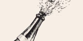 champagne celebration