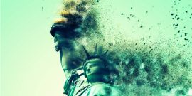 Crumbling Lady Liberty