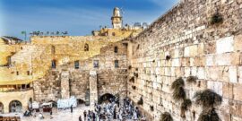 Praying,At,The,Western”wailing”,Wall,Of,Ancient,Temple,Jerusalem,Israel.