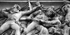 details of Triumphal Arch of the Star_shutterstock_1372142648