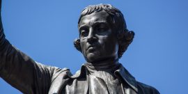 Edmund Burke Statue Washington DC