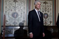 Supreme Court Nominee Neil Gorsuch Attends News Conference With Senator Grassley