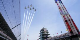 Indianapolis Motor Speedway flyover