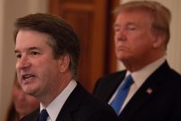 Brett Kavanaugh delivers remarks after United States President Donald J. Trump announces his nomination to be Associate Justice of the United States Supreme Court in the East Room of the White House on July 9th, 2018 in Washington, DC. Credit: Alex Edelma