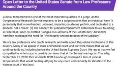 Law Professor Letter Against Kavanaugh