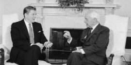 Ronald Reagan and Paul Nitze