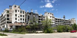 Old factory in Detroit