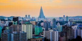 Pyongyang Skyline