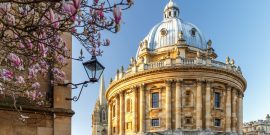 Early spring morning in Oxford city center. (from Shutterstock)