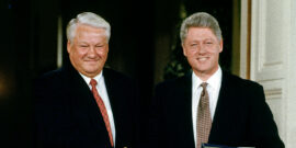Boris Yeltsin Bill Clinton