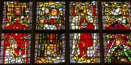 Stained Glass in Delft Netherlands