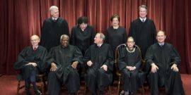November 30, 2018 – Washington, District of Columbia, U.S. – The Supreme Court Justices pose for their official group portrait in the Supreme Court on November 30, 2018 in Washington, DC Seated from left: Associate Justice Stephen Breyer, Associate Justic