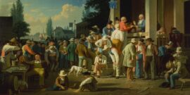 The Country Election by George Caleb Bingham