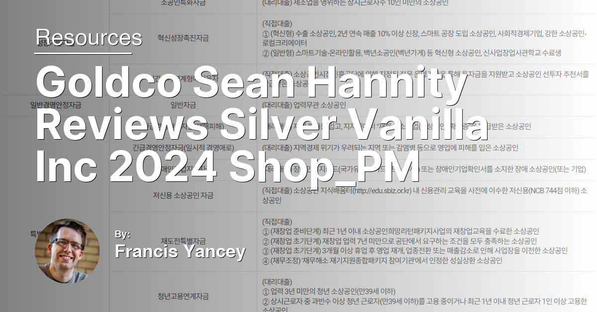 Goldco Sean Hannity Reviews Silver Vanilla Inc 2024 Shop_PM